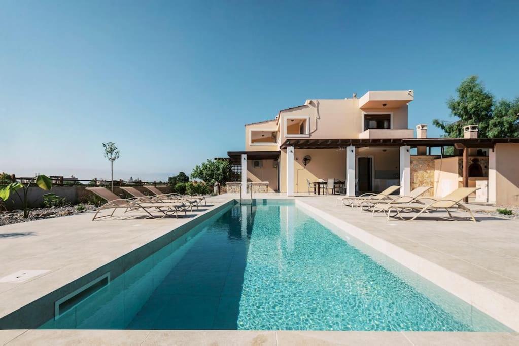 Villa Maribia With Private Pool Gennadi Esterno foto