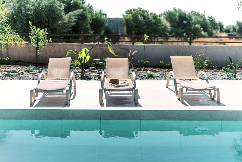 Villa Maribia With Private Pool Gennadi Esterno foto